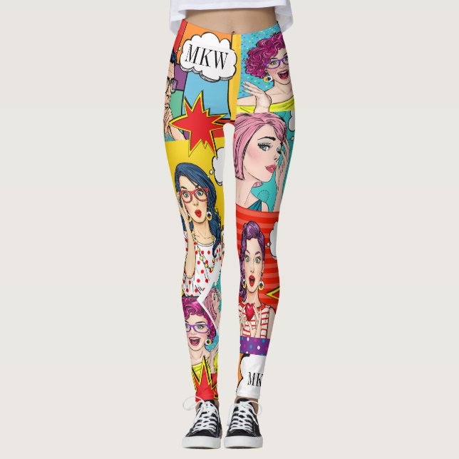 Leggings Pop POP ART (Devant)