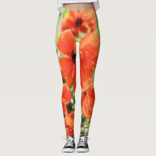 Leggings Poppies