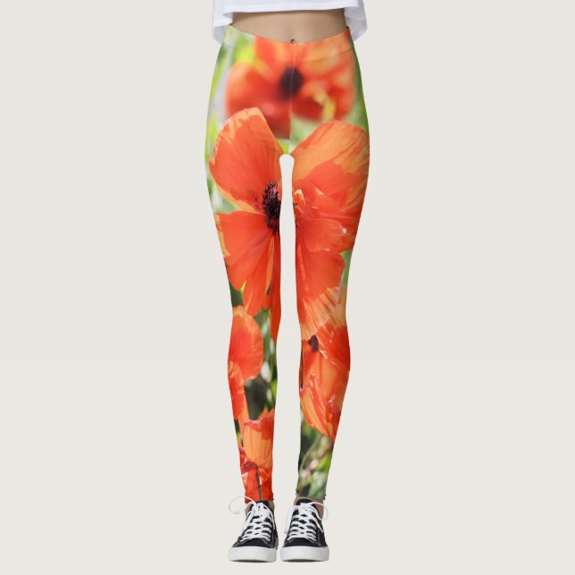 Leggings Poppies (Devant)