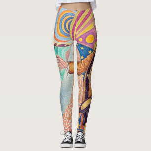 Leggings Portrait de Felix Feneon, Signac