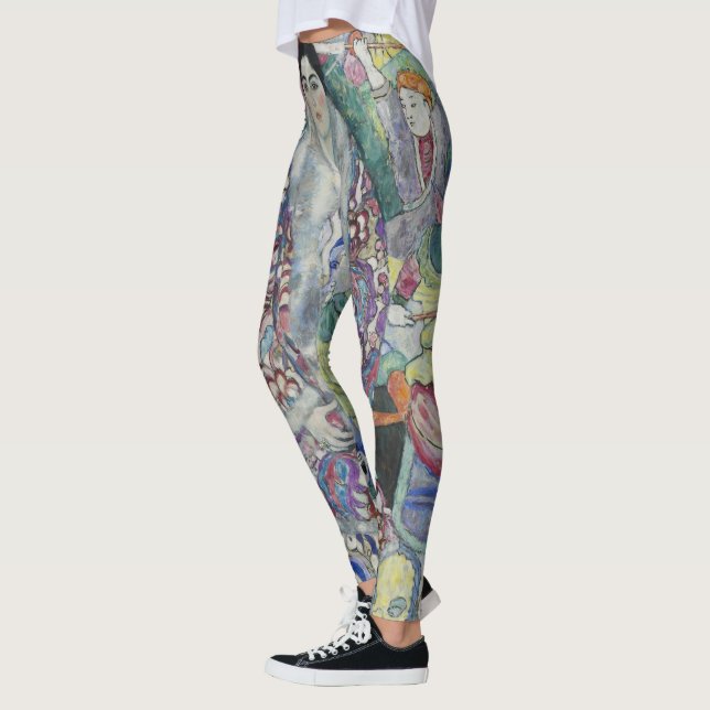 Leggings Portrait de Friederike Maria Beer par Gustav Klimt (Gauche)
