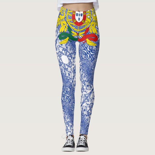 Leggings Portuguese art (Devant)