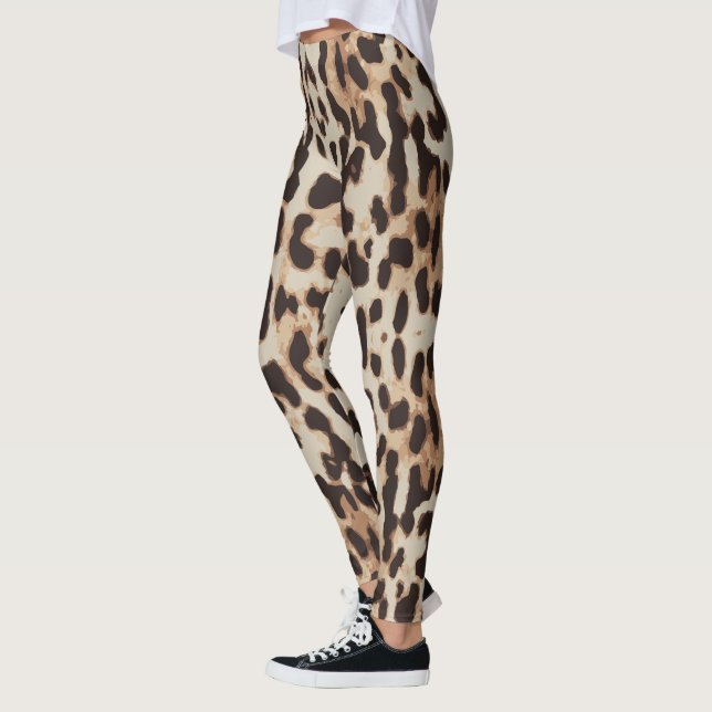 Leggings Poster de animal (Gauche)