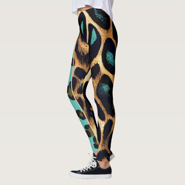 Leggings POSTER DE ANIMAL LEOPARD - Légendes (Gauche)