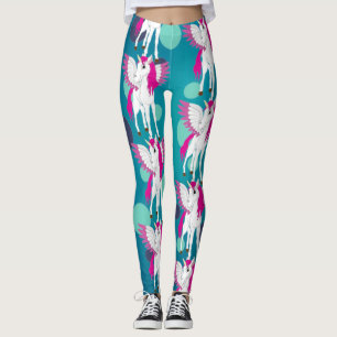 Leggings Pots bleus de la Unicorn
