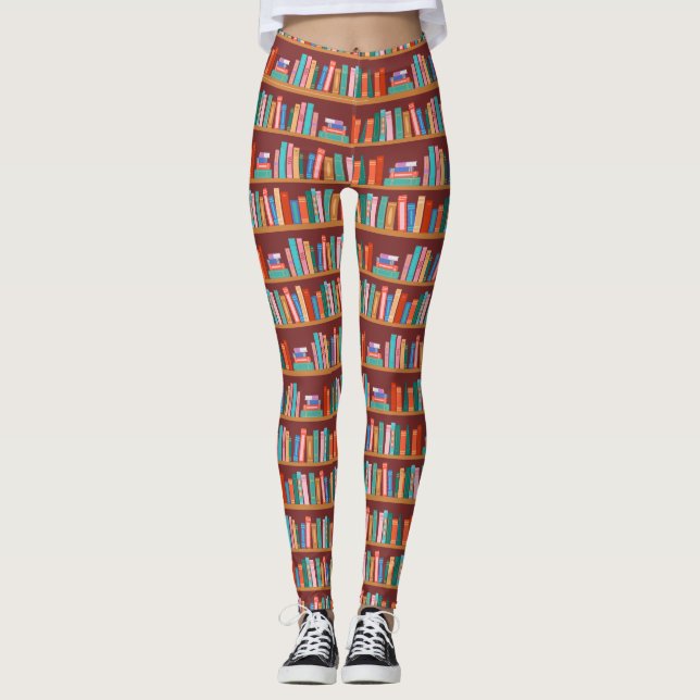 Leggings pour amoureux du livre (Devant)