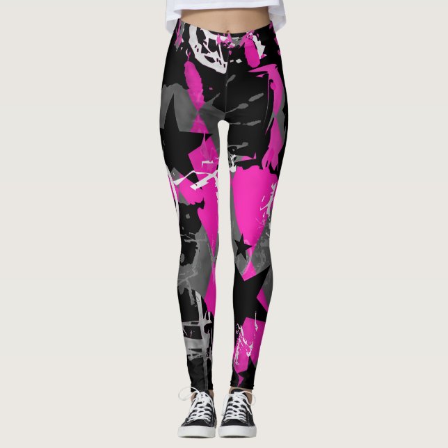Leggings pour enfants de scène (Devant)