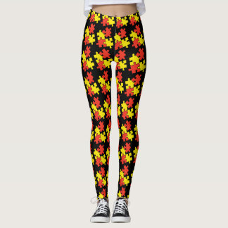 Leggings pour femmes - Conception de puzzle