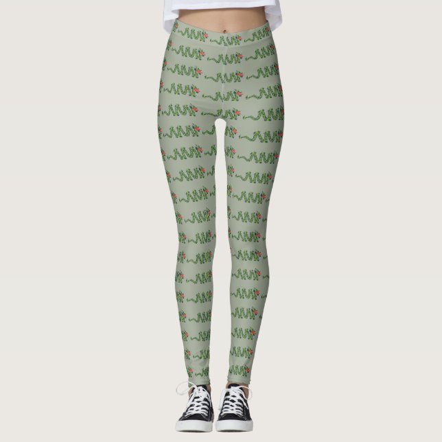 Leggings pour femmes dragons (Devant)