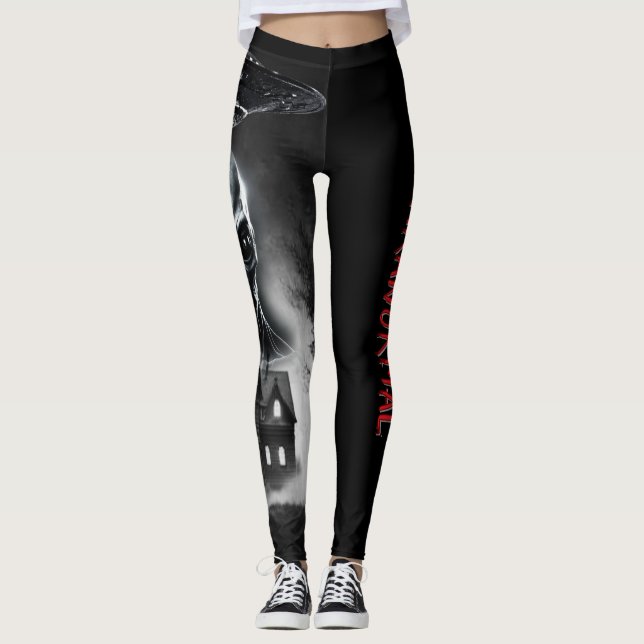 Leggings pour femmes paranormaux Au-delà des front (Devant)