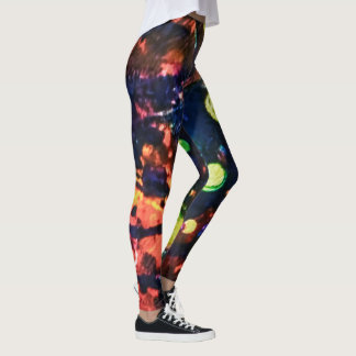 Leggings pour fille spatiale