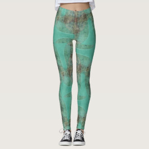 Leggings pour robots verts biologiques Psydefx ♥