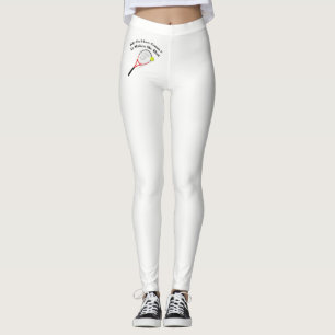 Leggings Pourquoi j'aime le tennis, ça me fait chaud