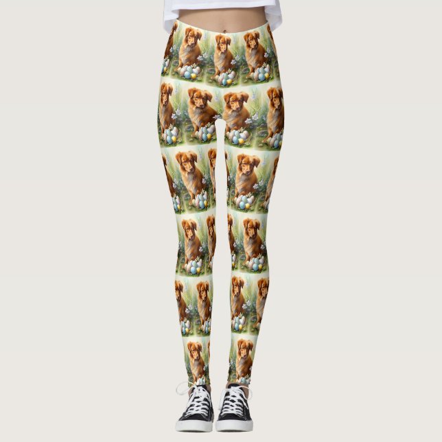 Leggings Poussette de canard de la Nouvelle-Écosse avec oeu (Devant)