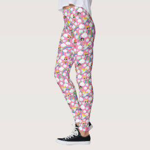 Leggings Powerpuff Girls & Donny Rainbow Motif