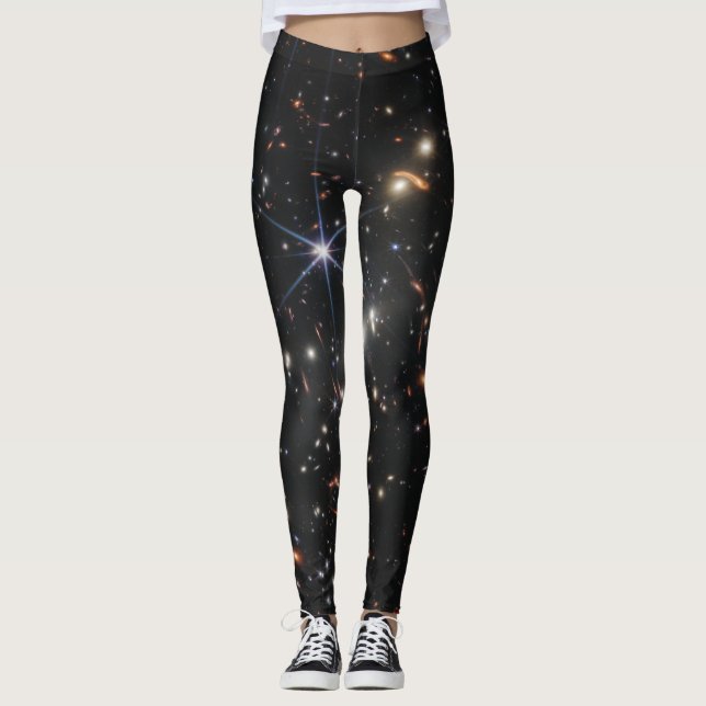 Leggings Première vue profonde de l'univers de Webb (Devant)