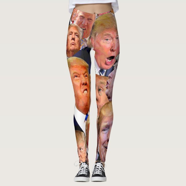 Leggings Président de l'emoji de l'Amérique (Devant)