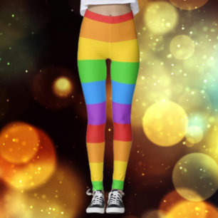 Leggings PrideFlex : Drapeau arc-en-ciel