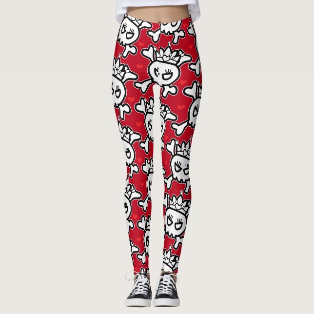 Leggings Princess Skull (Devant)
