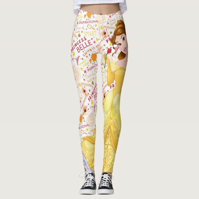 Leggings Princesse Belle (Devant)
