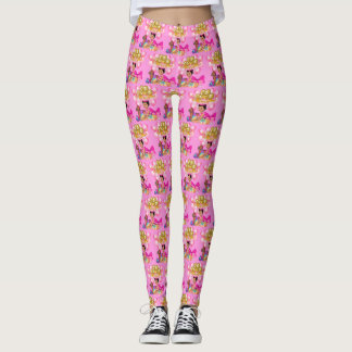 Leggings Princesse en rose