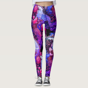 Leggings Princesse Sirène Steampunk Pantalon Ajusté
