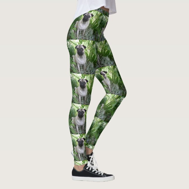Leggings pug assis (Droite)