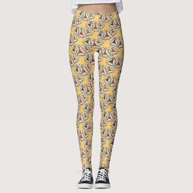 Leggings Purim hamantaschen la pâtisserie Sameach Oznei (Devant)