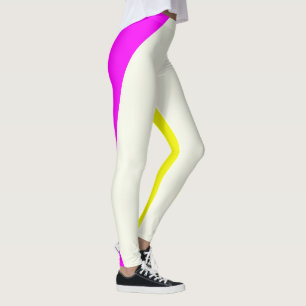 Leggings Purple et Jaune tendance