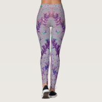 Leggings ~ Purple Pink Green ~ Original
