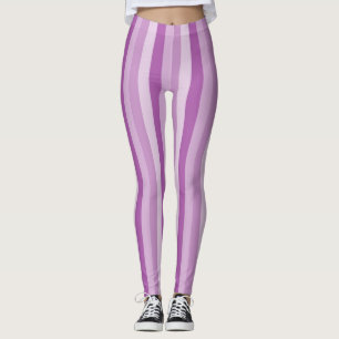 Leggings Purple stripes