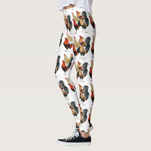 Leggings Quatre gamecocks (Gauche)