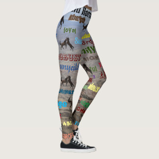 Leggings Qu'est-ce qu'un cheval sauvage