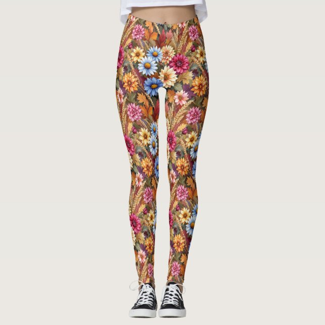 Leggings Radience d'automne (Devant)
