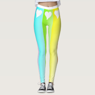 Leggings Rainbow and hearts