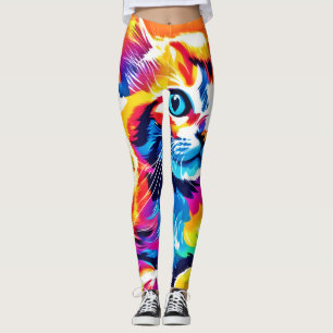 Leggings Rainbow Kitten Dreams
