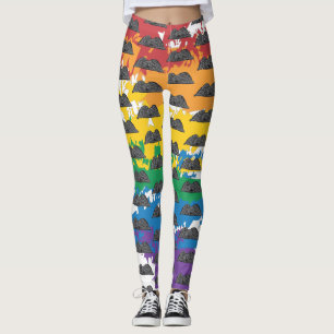 Leggings Rainbow Memento Mori