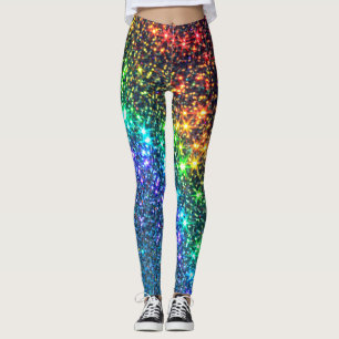 Leggings Rainbow Stars Yoga Pants