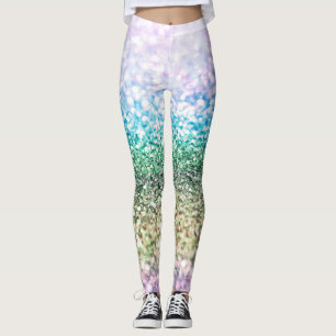 Leggings Rainbow Unicorn Parties scintillant #3 (Parties sc