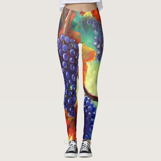 Leggings Raisins d'enveloppement (Devant)