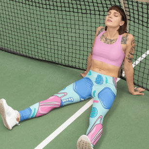 Leggings Raquettes et balles de pickleball