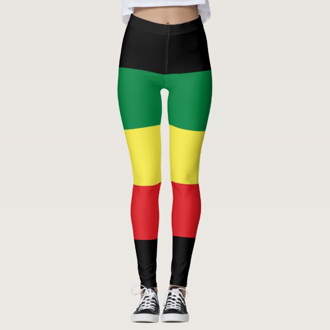 Leggings Rasta Yoga Reggae Leggins (Devant)
