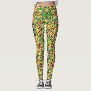 Leggings "Ratti_Creative_Arts" classique multicolore vintag