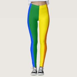 Leggings Rayure verticale de drapeau de fierté