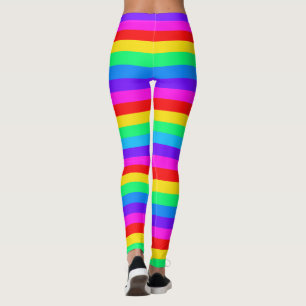 Leggings Rayures arc-en-ciel