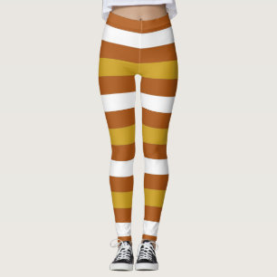 Leggings Rayures de bonbons au maïs