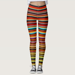LEGGINGS RAYURES D'UNE MODE