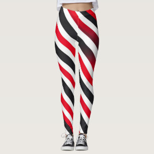 Leggings Rayures en Mouvement