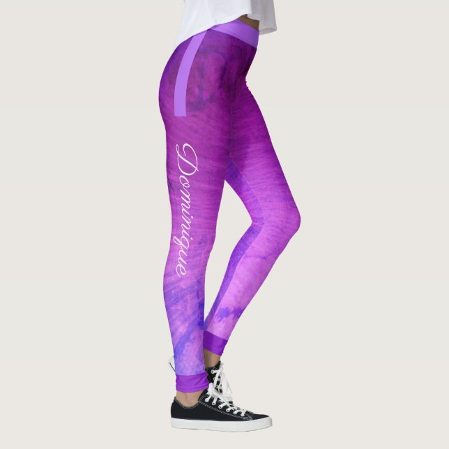 Leggings Rayures latérales de monogramme sur le Grunge pour (Droite)