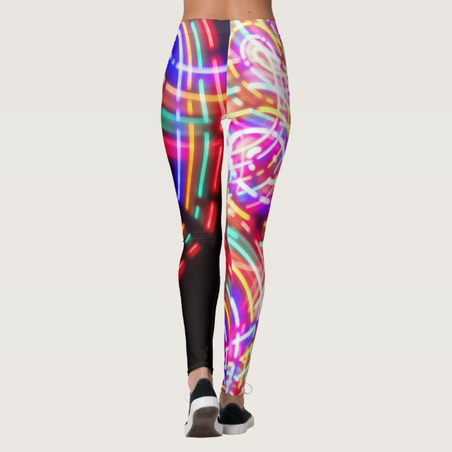 Leggings Razzle brillent des guêtres par l'artiste C.L. (Dos)